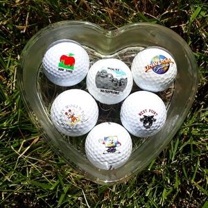Golf Ball Dozen Asst Logos Collector's Gift Idea